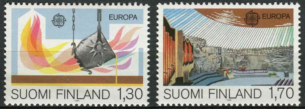FINLANDE 1983 NEUF** MNH N° 890 891 europa