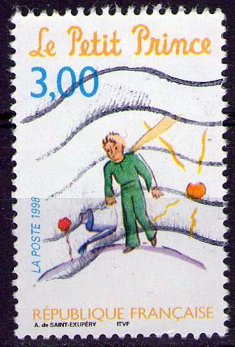 France - 1998 - Y&T n° 3179 - Obl. - Le Petit Prince arrosant la fleur - Philexfrance 99