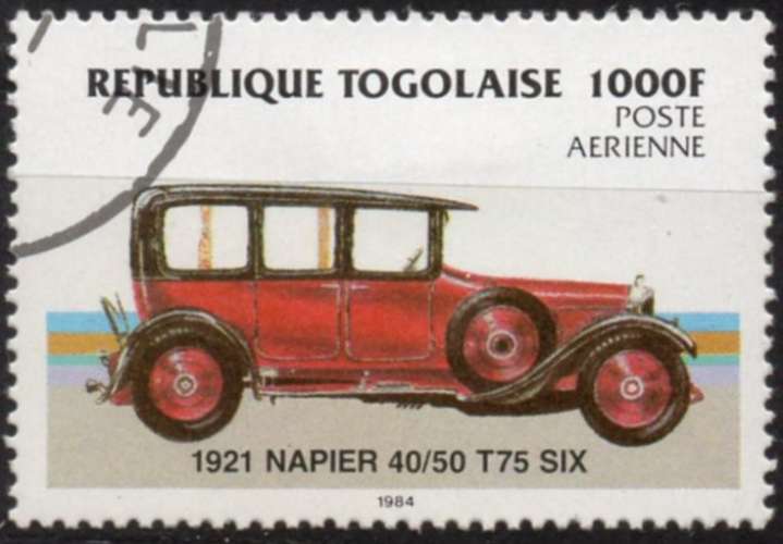  H246N - Y&T n° 526 - oblitéré - Napier 40/50 T75 six - 1984 - Togo