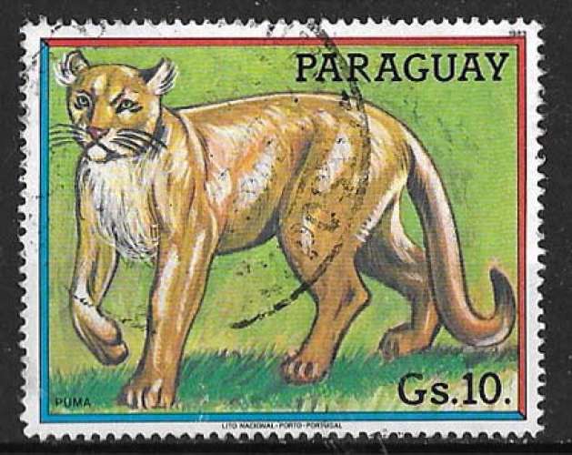 Paraguay 1984 - Y&T 2070 (o) - Puma