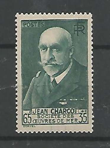 France - 1938 - Jean Charcot - Tp n° 377 - Neuf *