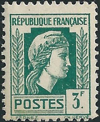 France - 1944 - Y&T 642* - MH 