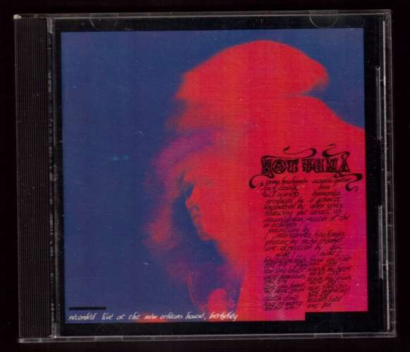 1988 US CD Album Reissue Hot Tuna Live at the New Orleans house Berkley RCA 3864-2-R