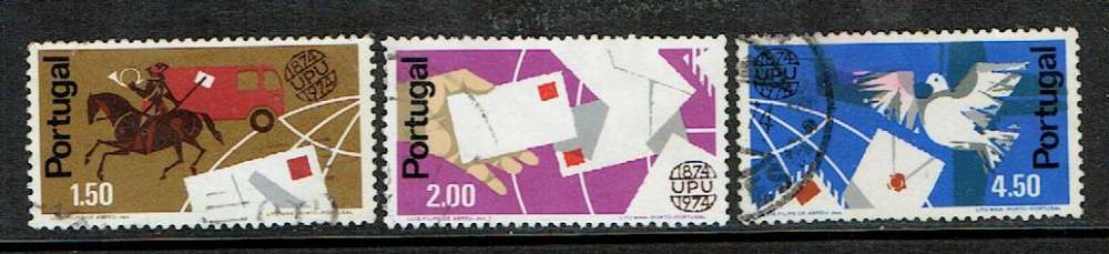 PORTUGAL 1974 - YT 1228 1229 1231 OBLITÉRÉS.