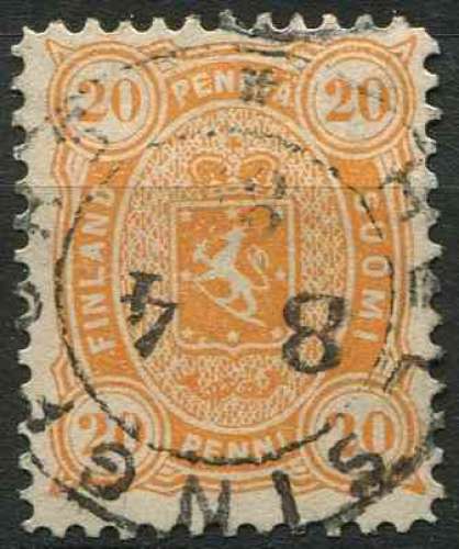 FINLANDE 1885 OBLITERE N° 23