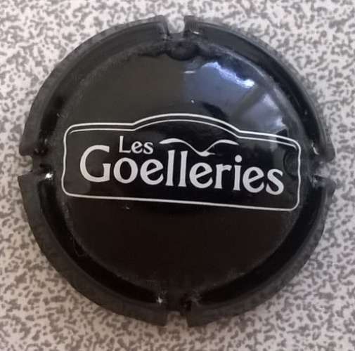 France Capsule de Cidre Les Goelleries logo avec oiseau noire