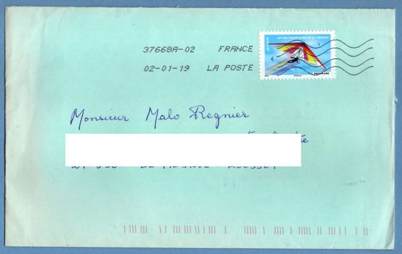 Lettre prioritaire Deltaplane 2019