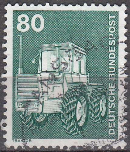 Deutschland 1975 Michel 853 O Cote (2011) 0.30 Euro Tracteur agricole Cachet rond