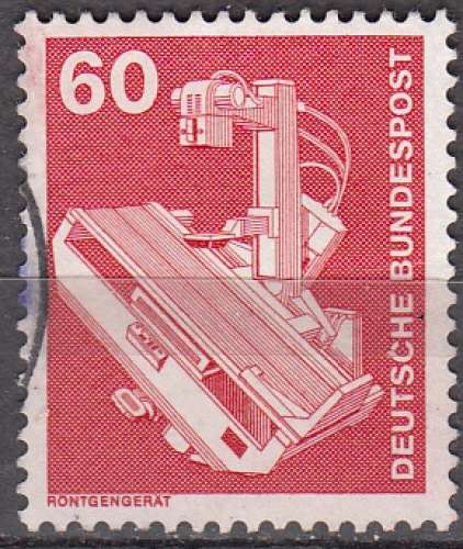 Deutschland 1978 Michel 990 O Cote (2011) 0.30 Euro Appareil radiologique Cachet rond