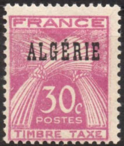 H634N - Y&T n° 34 - neuf sans charnière - Taxe - 1947 - Algérie
