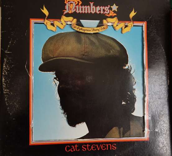 1975 France vinyl LP album  Cat Stevens Numbers Island Records 9299873