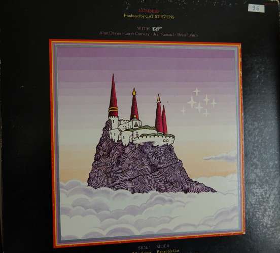 1975 France vinyl LP album  Cat Stevens Numbers Island Records 9299873