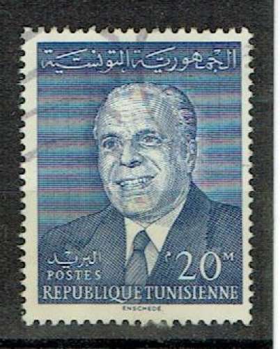 TUNISIE 1959/61 - YT 585 OBLITÉRÉ.