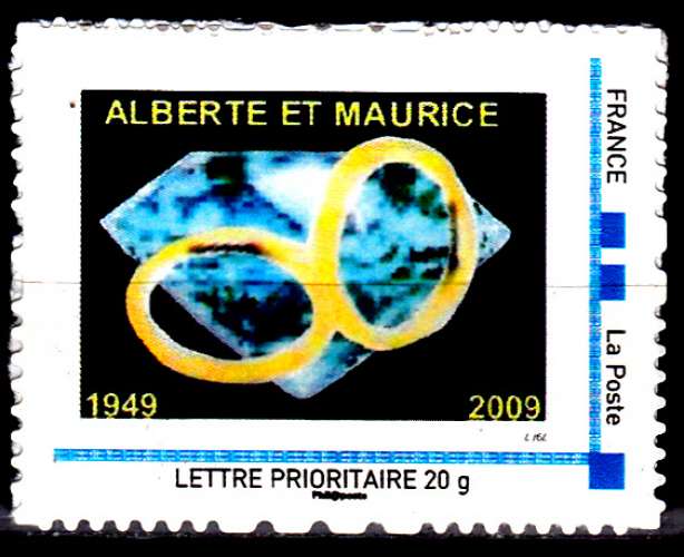 France 2009 Série Montimbreamoi Noces de Diamant ( Tirage 120 Exemplaires )