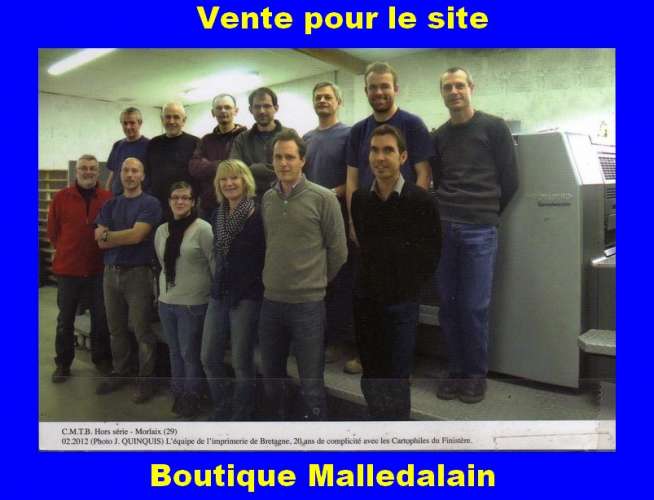 Carto Finistère - CMTB HS - Les personnels de l'imprimerie de Bretagne à MORLAIX
