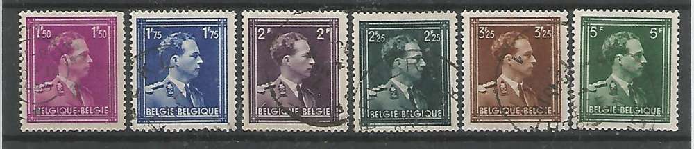 Belgique - 1943 - Roi Albert 1er 