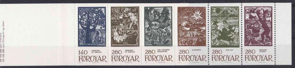 FEROE 1984 NEUF** MNH CARNET N° C100