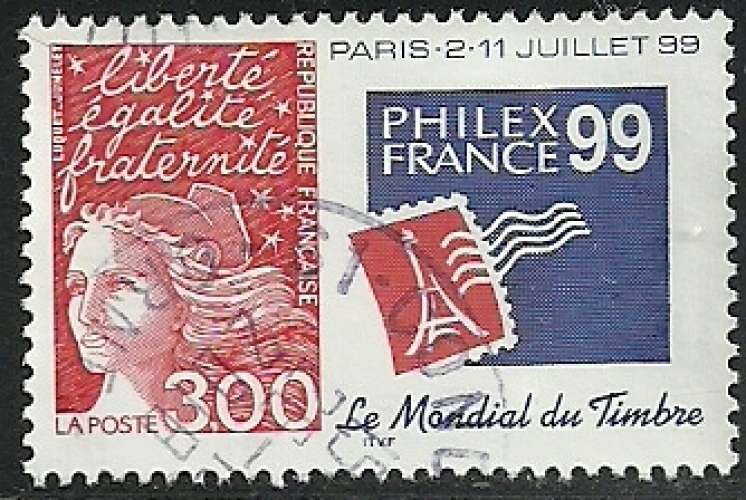 France 1997 - Philex France - 3127 oblitéré .
