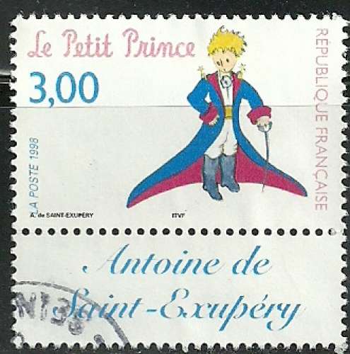 France 1998 - Saint Exupéry - Le Petit Prince - 3175 oblitéré .