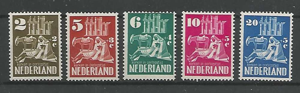 Pays-Bas - 1950 - Oeuvres Chrétiennes - Tp n° 542 / 6 - Neuf **