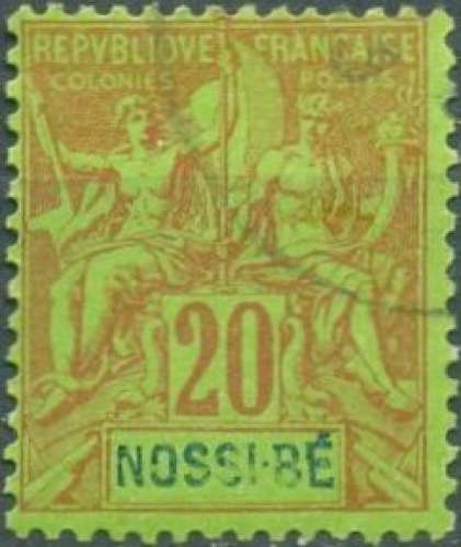 Nossi-Bé 33 oblitéré