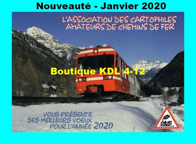 ACACF CV 09 - Automotrice Z 822 vers Le Buet - Commune de CHAMONIX - Haute-Savoie - SNCF