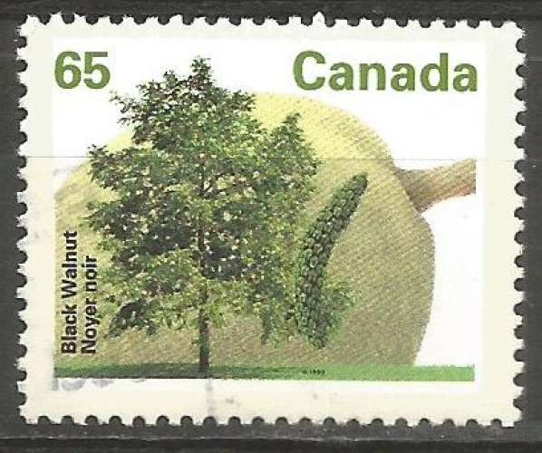 Canada - 1991 - Y&T n° 1226 - Obli. - Noyer noir - Arbres fruitiers