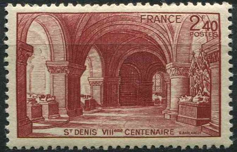 FRANCE 1944 NEUF* charnière N° 661