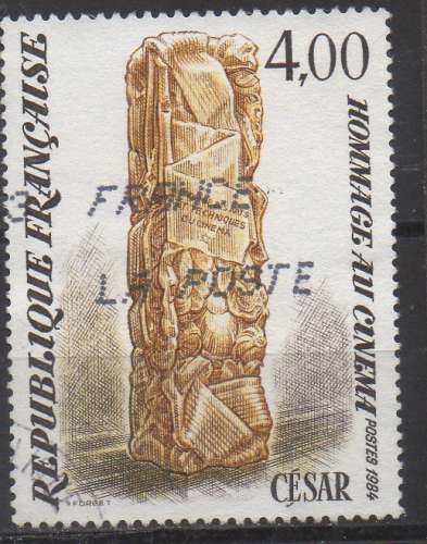 France 1984 - Y & T : 2299 - Série artistique : César
