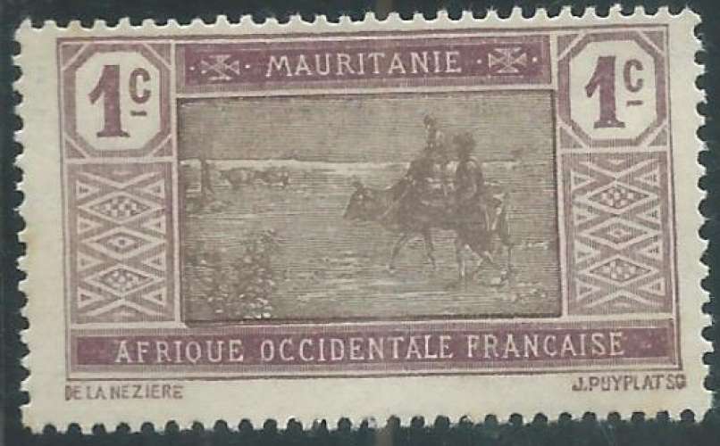 Mauritanie - Y&T 0017 (**) -