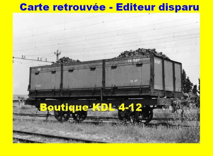 BVA 613-11 - Tombereau basculant TB 507 - ARLES-TRINQUETAILLE - Bouches du Rhône - CC