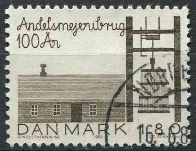 DANEMARK 1982 OBLITERE N° 763