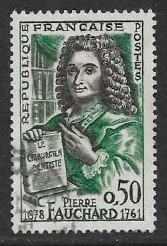 FRANCE 1961  YT 1307 oblitéré - Pierre Fauchard