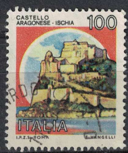 Italie 1983 Oblitéré Used Château Aragonese Ischia SU