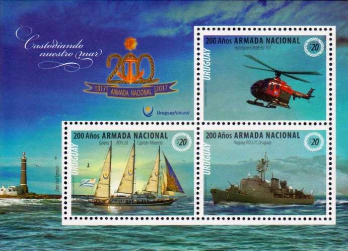 Uruguay 2017 - 200e anniversaire de la création de la Marine Nationale - Y&T BF 121 **