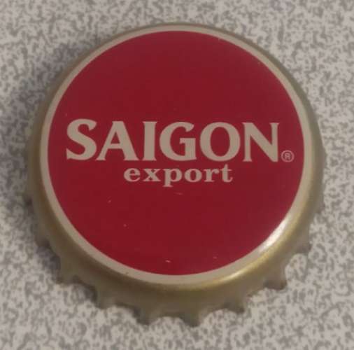 Vietnam Capsule Bière Beer Crown Cap Saigon Export