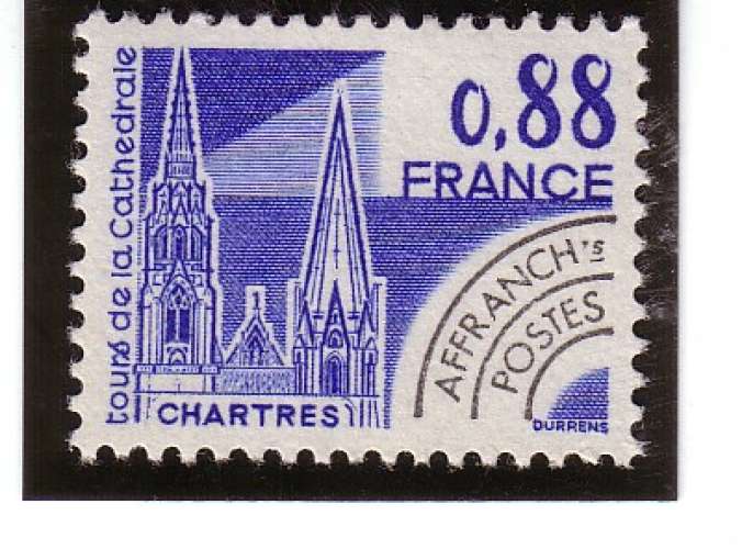 Année 1979 : Y. & T. N° 163 ** Cathédrale de Chartres