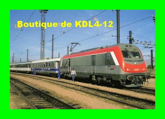 BALIZIAUX 00505 - Train - loco BB 36001 en gare - FLEURY LES AUBRAIS - Loiret - SNCF