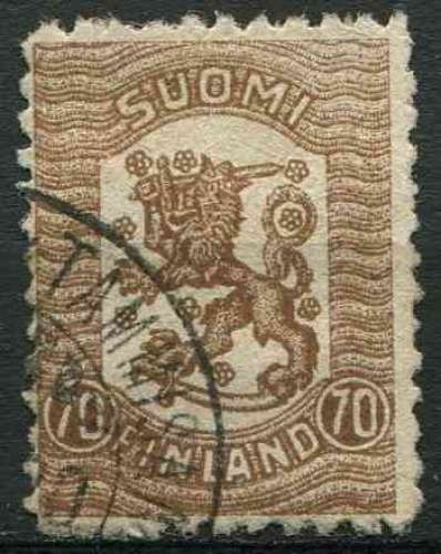 FINLANDE 1918 OBLITERE N° 88