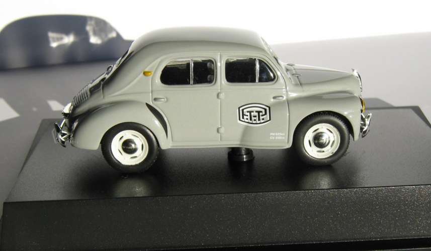 Renault 4 CV - PTT grise - Echelle 1/43 ème