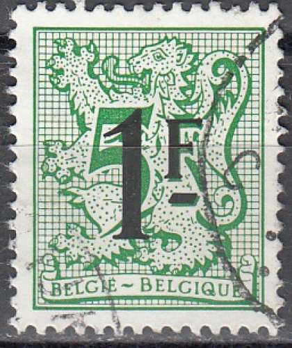 Belgique 1982 Michel 2102 O Cote (2016) 0.15 Euro Lion héraldique Cachet rond