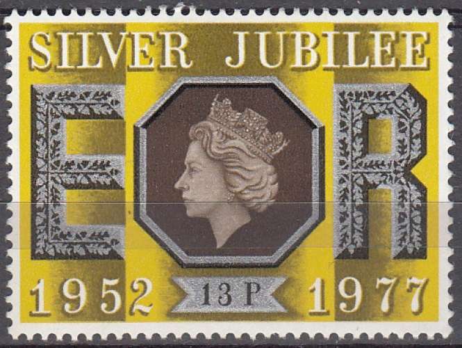 Great Britain 1977 Michel 743 Neuf ** Cote (2008) 0.70 Euro Reine Elisabeth II 
