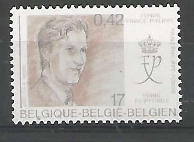 Belgique - 2000 - Fonds Prince Philippe - Tp n° 2903 / 5 - Neuf **