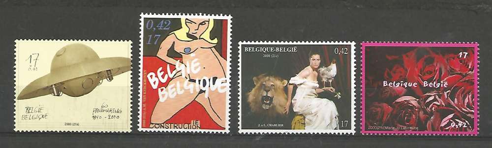 Belgique - 2000 - Artistes Belges- Tp n° 2938 / 41 - Neuf **