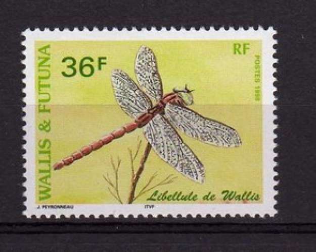 WALLIS ET FUTUNA - YT 521 - Libellule de Wallis