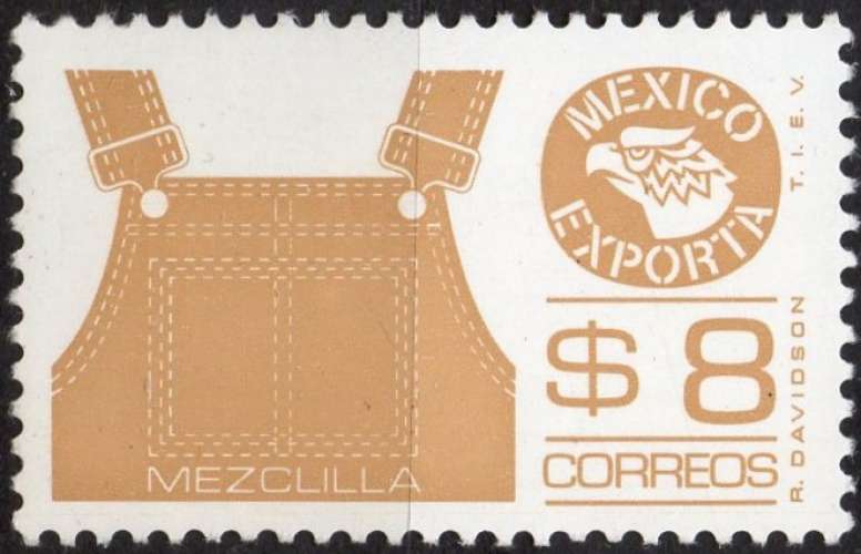 L812 - Y&T n° 1080 a - neuf sans charnière - Exportations - Cote de travail - 1981 - Mexique