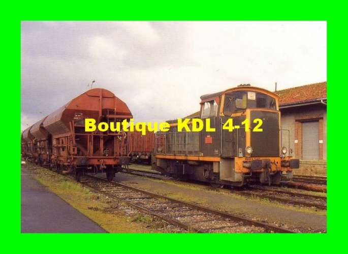 AL 276 - Locotracteur Y 7400 en gare - CARHAIX - Finistère - RB