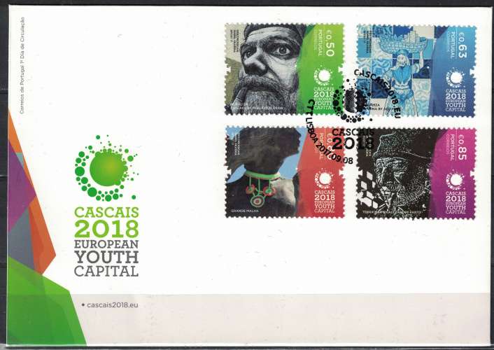 Portugal 2017 FDC Cascais 2018 European Youth Capital