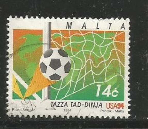 Malte 1994 - YT n° 909 - Football - ballon et filet