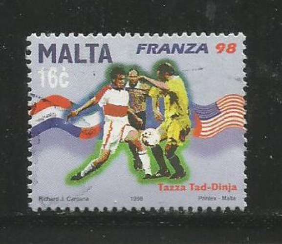 Malte 1998 - YT n° 1022 - Football 
